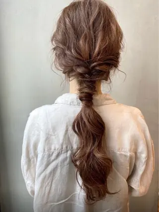 ヘアアレンジ ✂︎マンツーマン施術 ａｙｅ✂︎のヘアスタイル