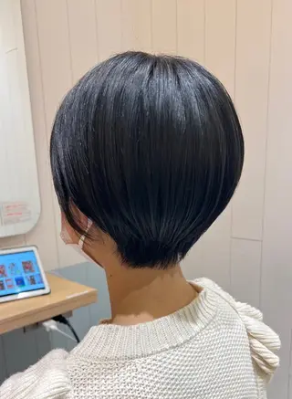 ショート デジタルパーマ募集‪ 平木亜美‪のヘアスタイル