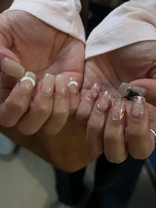 ネイル Hata nail 🎀個性派ニュアンスのネイルデザイン