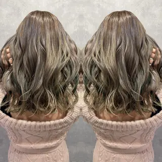 ミディアム アートディレクター ワダヒサノリのヘアスタイル