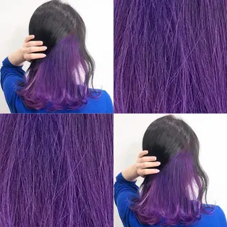 ミディアム カラー 🌙HIZUKI🌙 ハイトーン 艶髪のヘアスタイル