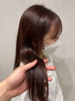 ミディアム カラー 高橋 龍哉のヘアスタイル