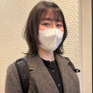 ミディアム 似合わせボブカット/ 髪質改善/細川実知香のヘアスタイル