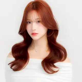 カラー 内藤歩香/艶カラー/ ナチュラル可愛いのヘアスタイル