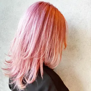 ミディアム 河原 亮のヘアスタイル