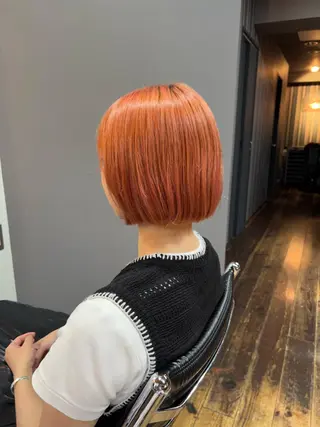 ショート カラー ✨前田 優・2拠点✨ ✨恵比寿・札幌店✨のヘアスタイル