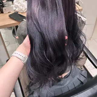 カラー サラ艶/韓国ヘア ︎🌟璃奈 (リナ)のヘアスタイル