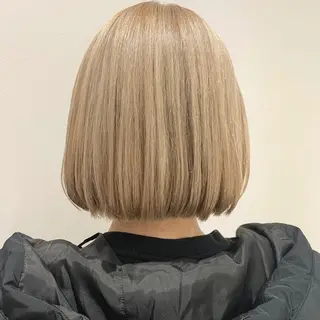 ショート カラー HINA🎀韓国ヘア エクステ/小顔カットのヘアスタイル