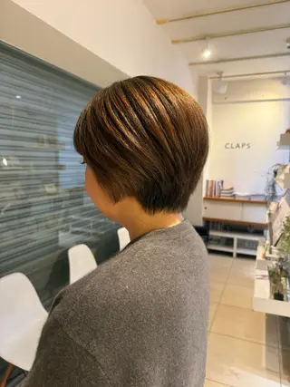 ショート すずな【レディース カットモデル募集中】のヘアスタイル