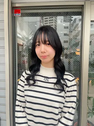 セミロング カラー 🩵ボブ/レイヤー /髪質改善🩵のヘアスタイル