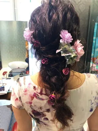 ヘアアレンジ 小笠原 愛美のヘアスタイル