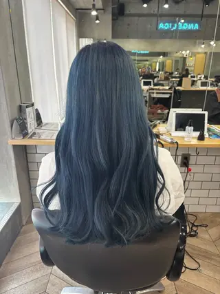 ロング カラー ANGELICA ゆづのヘアスタイル