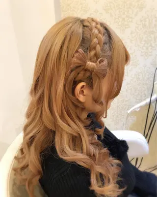 ヘアアレンジ 新宿ヘアセットメイク Asa-mのヘアスタイル