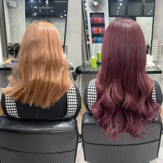ロング カラー ヘアアレンジ ar+ ❤︎ maiのヘアスタイル