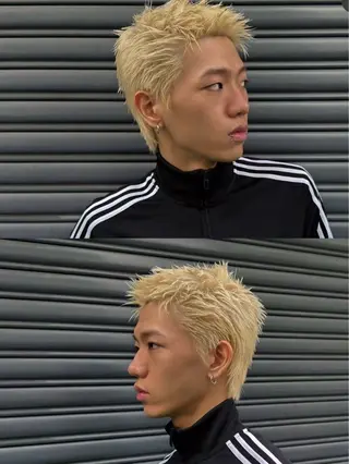 カラー メンズ 高田馬場 ariのヘアスタイル