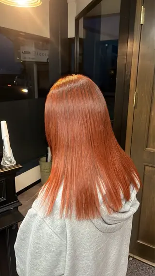 セミロング 鳥居 叶夢のヘアスタイル