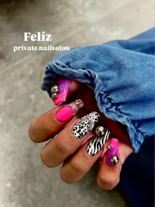 ネイル Feliz 楽しいネイルサロンのネイルデザイン