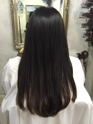 ロング カラー 内田 有華のマツエク・マツパデザイン
