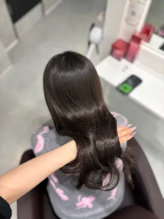 ロング Aura 髪質改善＆韓国レイヤー所属・あい❤︎ /髪質改善/韓国巻きのヘアスタイル