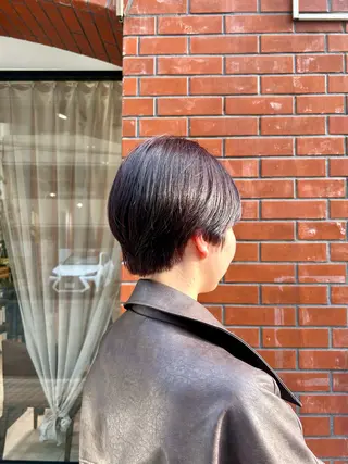 ショート カラー 保坂 駿太郎のヘアスタイル
