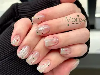 ネイル MoriseNail Jr研修💜はるかのネイルデザイン
