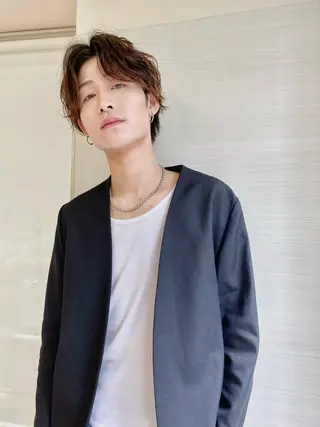 メンズ newi銀座オオクラ ホユギのヘアスタイル