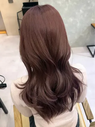 ロング るな🩰 銀座暖色カラー♩🎀のヘアスタイル