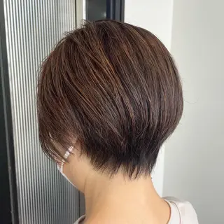 ショート ショート/脱白髪染め ☆宇﨑悠実のヘアスタイル