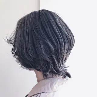 ミディアム カラー ヘアアレンジ 伊藤 華紀ᵕ̈*のヘアスタイル