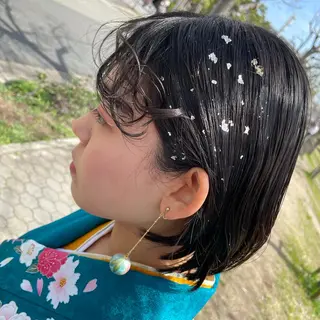 ショート ヘアアレンジ やすだ しおりのエステ・リラクイメージ