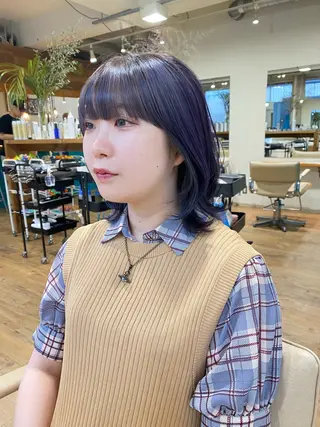 ショート カラー 竹内 柚子のヘアスタイル