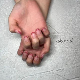 ネイル ak nail .のネイルデザイン