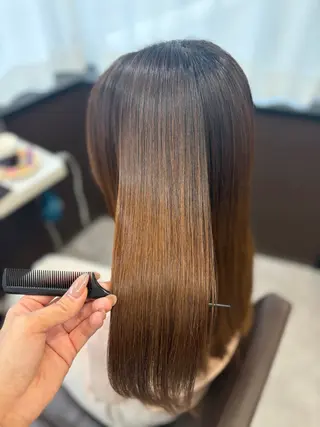 ロング 韓国×髪質改善カラー 💎hinaのヘアスタイル