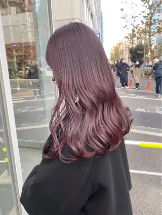ロング 艶カラー美髪縮毛矯正 /髪質改善✨️ユウキのヘアスタイル