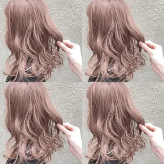 ミディアム カラー 髪質改善/縮毛矯正/ トリートメント/庭田のヘアスタイル