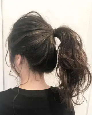 ロング カラー ヘアアレンジ 縮毛矯正 髪質改善寺坂雄飛💐のヘアスタイル