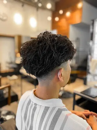 ショート パーマ メンズ キッズ IRIE⚡️メンズ/ パーマ⚡️北川聖也のヘアスタイル