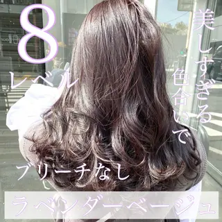 カラー ブリーチなしで 全国から予約殺到♡のヘアスタイル