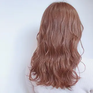 セミロング カラー 韓国風ヘア✻透明感 カラー✻yukaのヘアスタイル