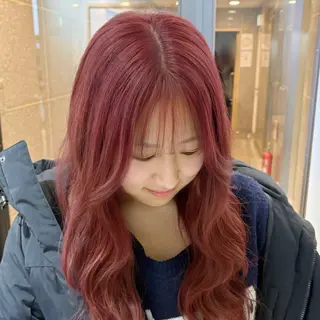 ロング カラー RINO/似合わせ /女性専用𖧷のヘアスタイル