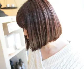 ショート カラー 新生活応援★半額/ 25歳以下　“内間”のヘアスタイル