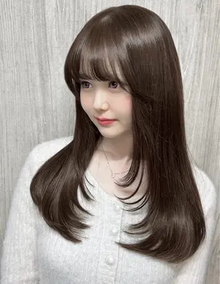 ロング lafit kaede/韓国ヘアのヘアスタイル