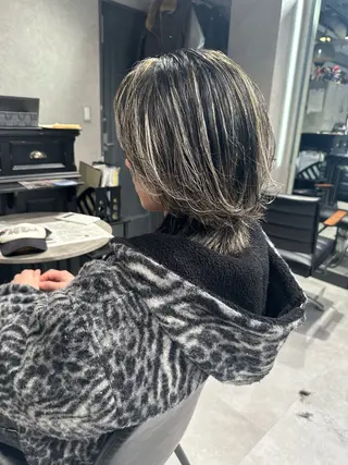 ミディアム パーマ ヘアアレンジ メンズ メンズヘア静岡 ✂︎Ryuheiのヘアスタイル