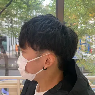 メンズ ハイトーン職人 ♡中島凱人のヘアスタイル