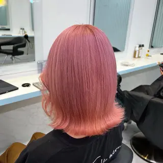 ミディアム カラー ブリーチカラー 🩵MIZUKIのヘアスタイル