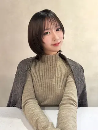 ショート 髪質改善カラー 🕊️SOMAのヘアスタイル