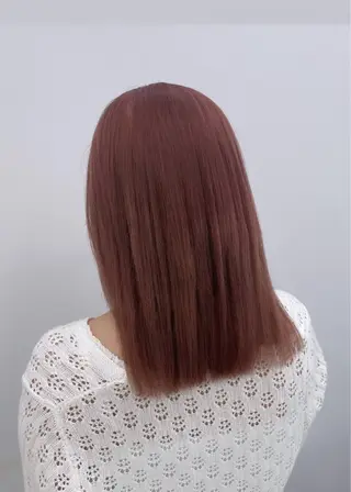 ミディアム 松本 かのんのヘアスタイル