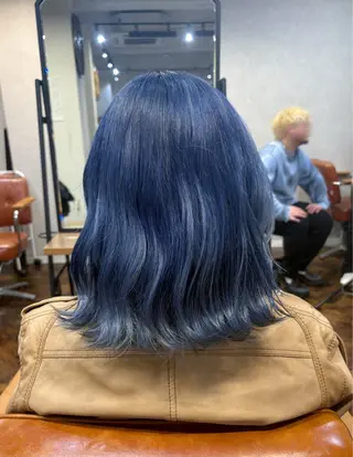 カラー 🐺ིྀ顔周レイヤー /髪質改善🩵aoiのヘアスタイル