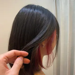 ミディアム カラー 木下 マサキのヘアスタイル