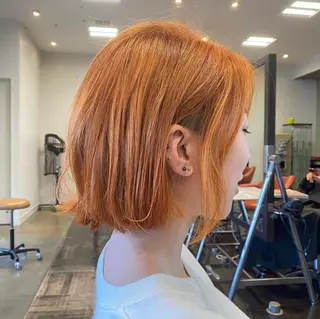 ショート カラー デザインカラー🌈 高木リョウのヘアスタイル